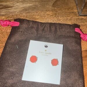 Kate Spade Vibrant Red Earrings